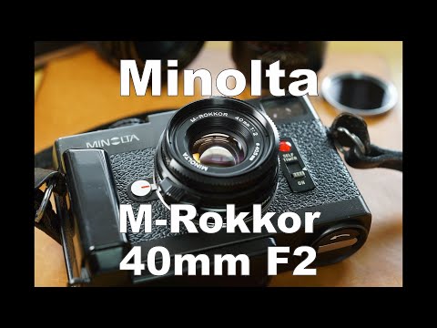 レンズ(単焦点) MINOLTA M-ROKKOR 40mm f2 標準】MINOLTA M-ROKKOR 40mm F2 外観レビュー | 収差Love