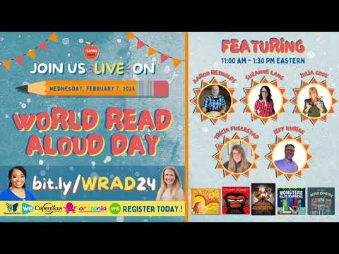 🎉 World Read Aloud Day 2023: Live Author Readings & Interactive Activities 📚