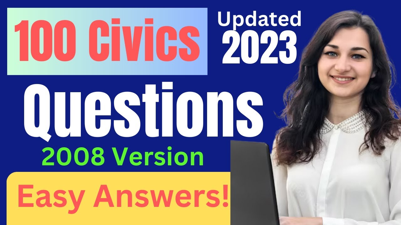 2023 Official USCIS 100 Civics Test Questions and Answers (By Group) US ...