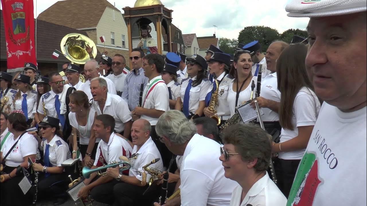 2015 San Rocco Festa Aliquippa Banda Di Patrica YouTube