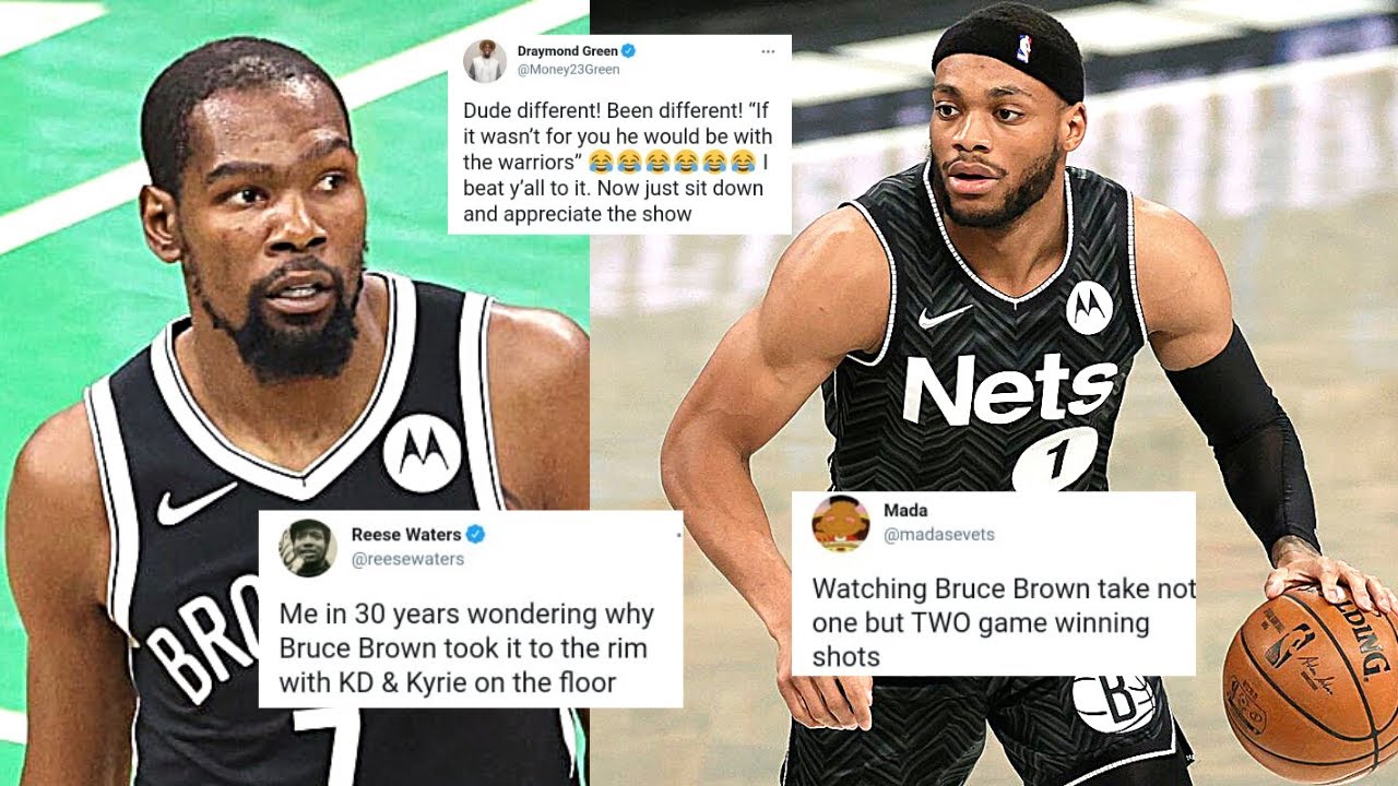 🏀Nba World REACTS to Bruce Brown😂 - YouTube