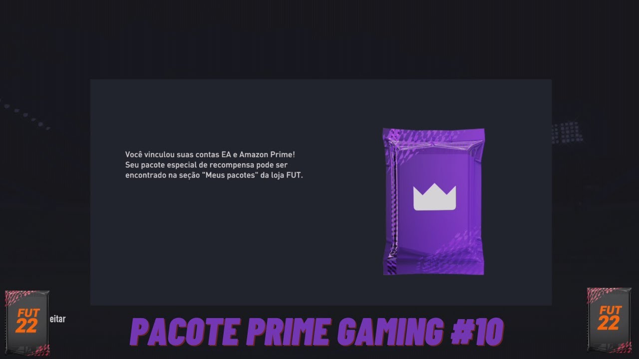 FIFA 22, 💥 PACOTE PRIME GAMING #10, FUTFIFA