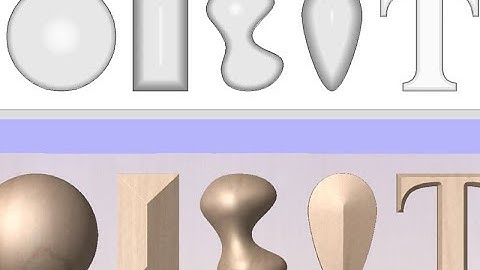 Vectric V10 Tutorials | 3D Modeling | Create Shape Guide