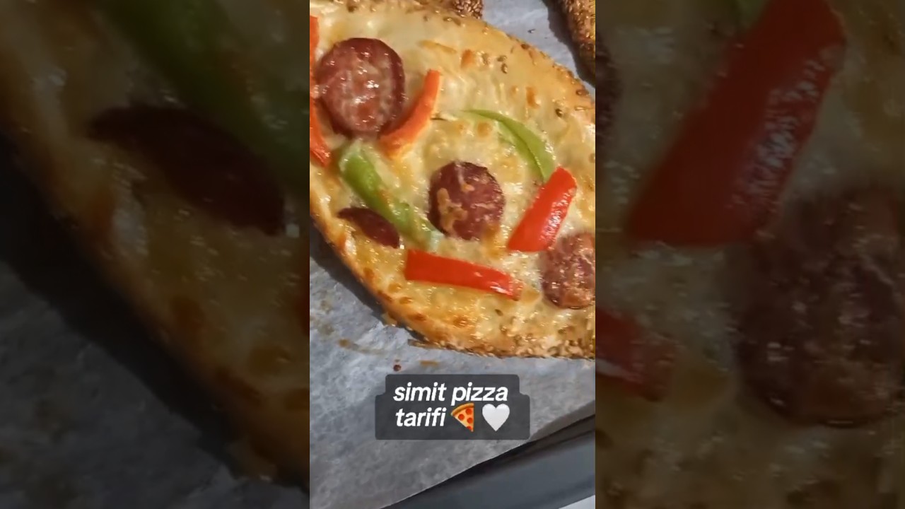 Pizza simit tarifi.#pratiktarifler #pratikyemektarifleri #keşfet