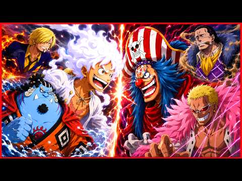 Straw Hat Pirates vs Cross Guild Full Story🔥[One Piece Again]