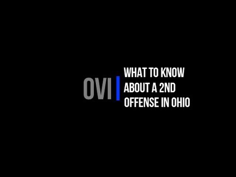 Ovi Sentencing Chart Ohio