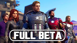 MARVEL'S AVENGERS GAME Gameplay Walkthrough Part 1 Full Beta No Commentary