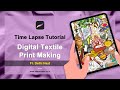 Digital Print Development in Procreate | Learn Fashion Design with Sanyam Jain | #procreate Tutorial