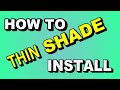 HOW TO INSTALL A THIN SHADE!! // RV Boondocking and Adventures