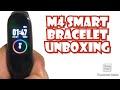 M4 SMART BRACELET | UNBOXING | ENGLISH