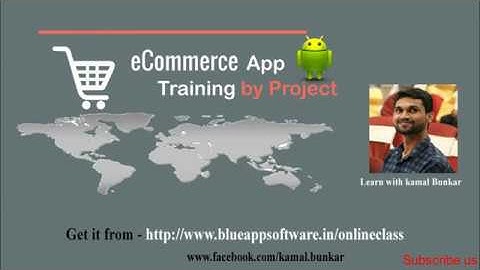How to make ecommerce app -Android Tutorial