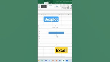 Excel Tutorial: Boxplot✅✅