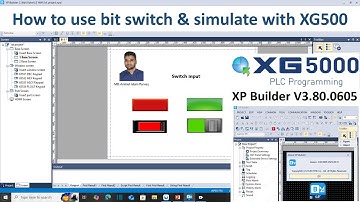 LS HMI Bit Switch (Momentary) Setup in XP-Builder | Push Button Programming Tutorial
