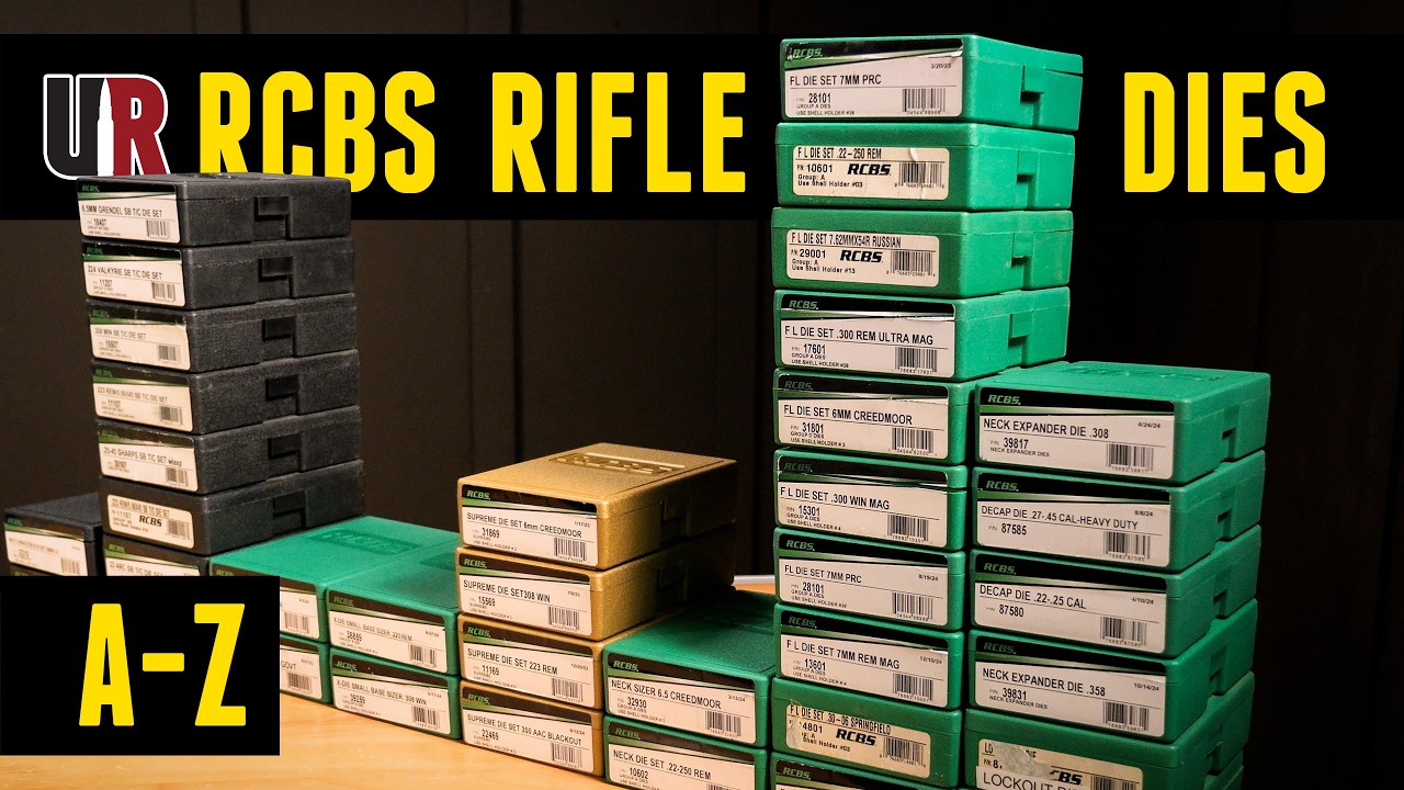 Selecting The Right Dies: RCBS Rifle Dies End-to-End
