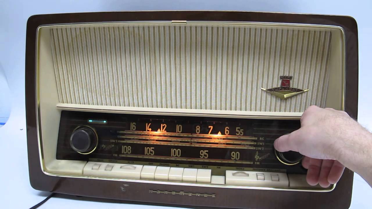 NordMende D148 German Shortwave FM Radio Working YouTube