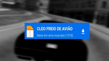 CLEO FREIO DE AVIÃO PARA SAMP MOBILE PARA QUALQUER APK SAMP ANDROID
