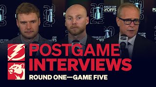 Game 5 Reaction vs Tampa | 4.30.25