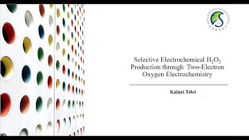 Production of H2O2 by Oxidation Reduction Reaction