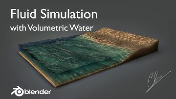 Fluid Simulation with Volumetric Water in Blender 2.79