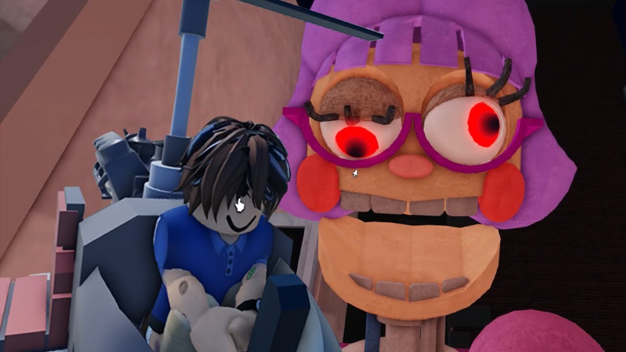 Escape Miss Ani-Tron's Detention! (SCARY OBBY) MINI HELICOPTER JUMPSCARE & WALKTHROUGH