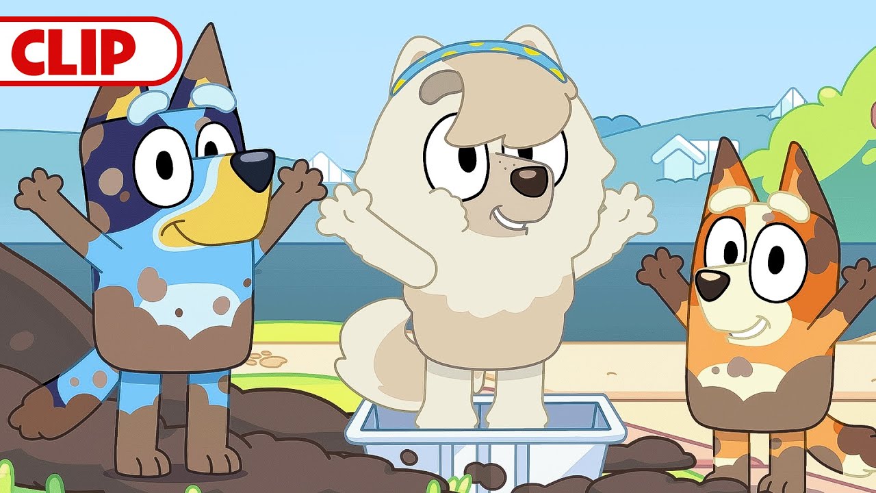 Bluey Season 3 Episode 36 "Dirt" Episode Clip disneyjr