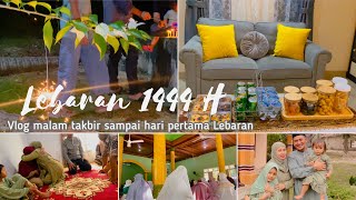 Lebaran 2023 || Kegiatan Saat malam Takbiran || Susun kue Lebaran || Lebaran Bersama Keluarga