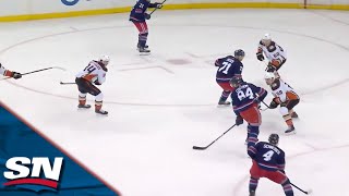 Rangers Adam Edstrom Scores His First Nhl Goal In Dying Seconds Of Debut