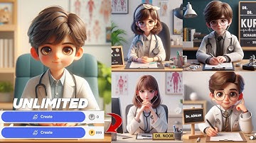 🔴 Bing Ai Image Generator | 3D Characters For Social Media Create | Trending AI Photo Editing 2024