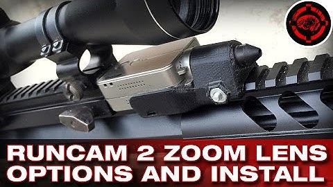 RunCam 2 Zoom Lens Install +  New Mount