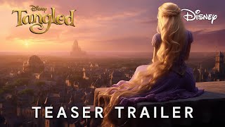 Tangled Live Action Teaser Trailer (2025) | Disney & Florence Pugh (4K) | rapunzel trailer