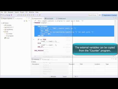 Structured Text: Using Resource global Variables