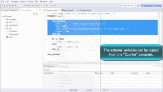 Structured Text: Using Resource global Variables Profile