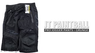 Pantalon De Paintball JT Jogger Pro – Neuf, Taille Small, Coloris Noir Grunge Rouge