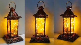 DIY Glass Bottle Lantern / Antique Lantern