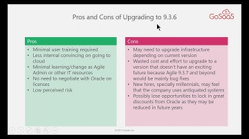 GoSaaS Webinar Replay: New Features of Oracle PLM On-Prem 9.3.6 and Cloud R13