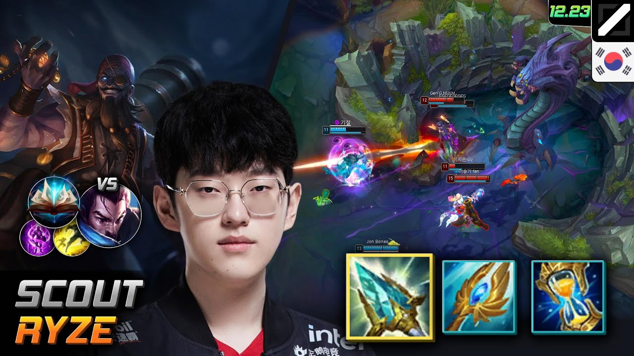 Scout Mid Ryze Build Rod of Ages Unsealed Spellbook - Scout Ryze Match ...