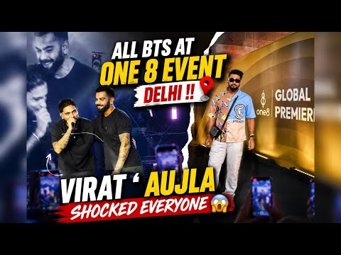 Virat Kohli x Karan Aujla Shocked everyone at ONE 8 launch event in Delhi ! History Created
