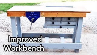 Improved Workbench for Woodworking - Workbench 3.0