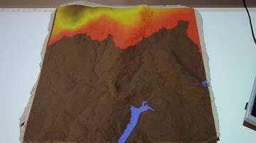 Wildfire spread modelling with Tangible Landscape