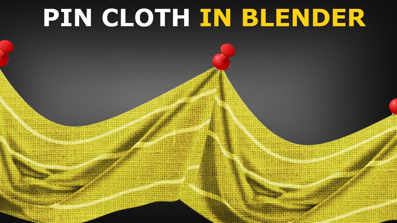 Blender Cloth Pinning For Beginners