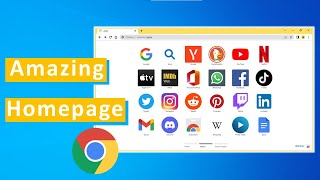 change chrome homepage to this amazing website