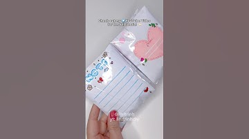 Diary Book Squishy - Please Check out my YouTube Video for the full tutorial