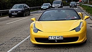 How to convert a lamborghini fan into ferrari lover in 1 hour! i went
for drive premiere velocity's 458 italia see what the fuss was
about....
