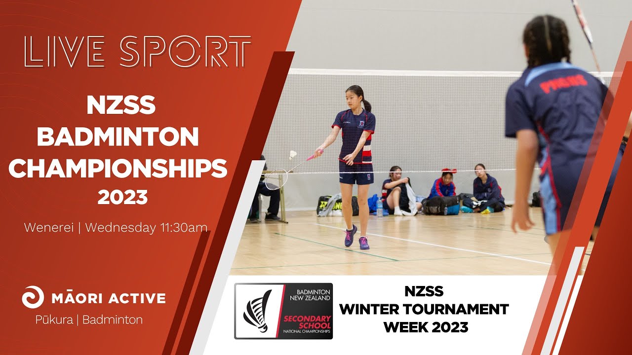 Kristin School vs Hutt Valley High NZSS Badminton Championships