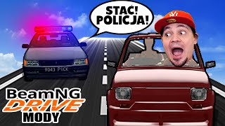 🚓 UCIEKAM PRZED POLICJĄ W POLSKICH GÓRACH | Beam.NG Mody 🚓 screenshot 4