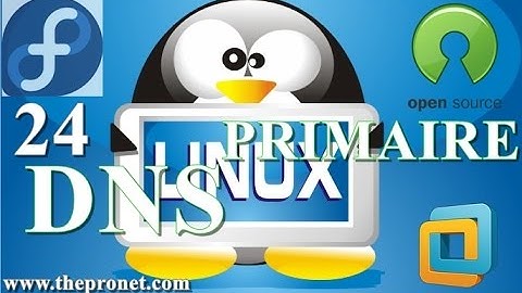 02 - Everything About Linux Fedora 24 | Protocole DNS - Primary