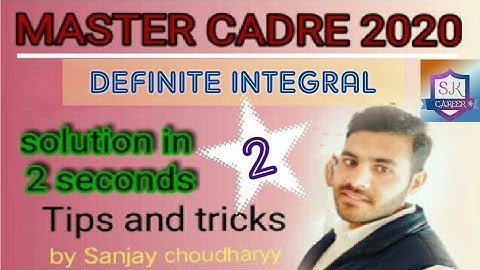 Definite Integral tricks//master cadre//mathematics//NDA//JEE