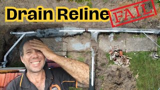 Blocked Drain 441 Unearthing the Entire Drain! From Reline to Massive Excavation