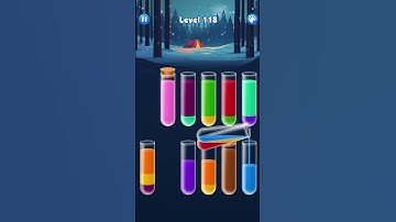 Water Sort & Help The Girl Level 118 #CorianderGaming