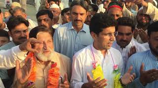Shahram Khan Tarakai Inauguration Road At Jalsy Swabi
